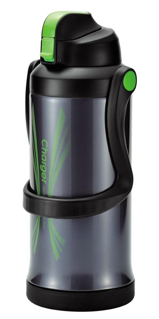 

Pearl Metal 3.0L Water Bottle, Direct Drinking, Lightweight, Athlete Jug, Gray, Charger, HB-1875