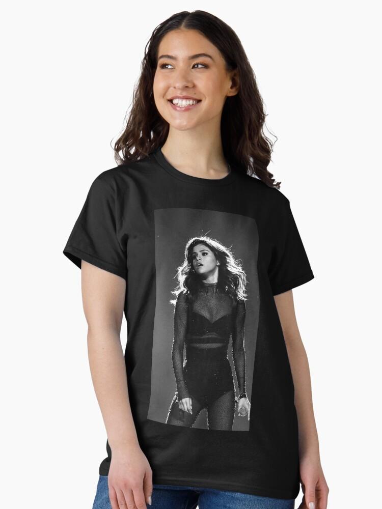 Selena Gomez B&W Selena Classic T-Shirt