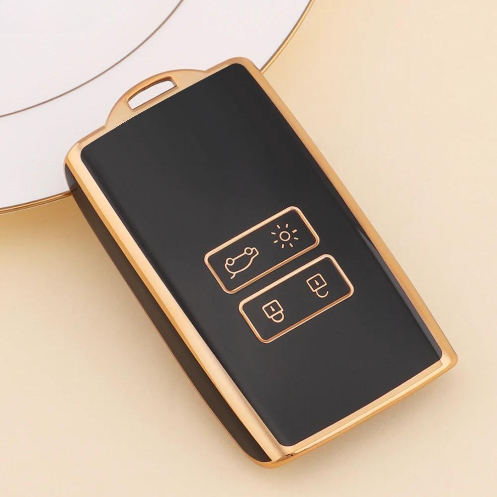 TPU Auto Fernbedienung Schlüsselhülle Cover Fob für Renault Koleos Kadjar Clio Captur Megane Talisman Espace Zoe Scenic 4 Arkana Dacia Sandero