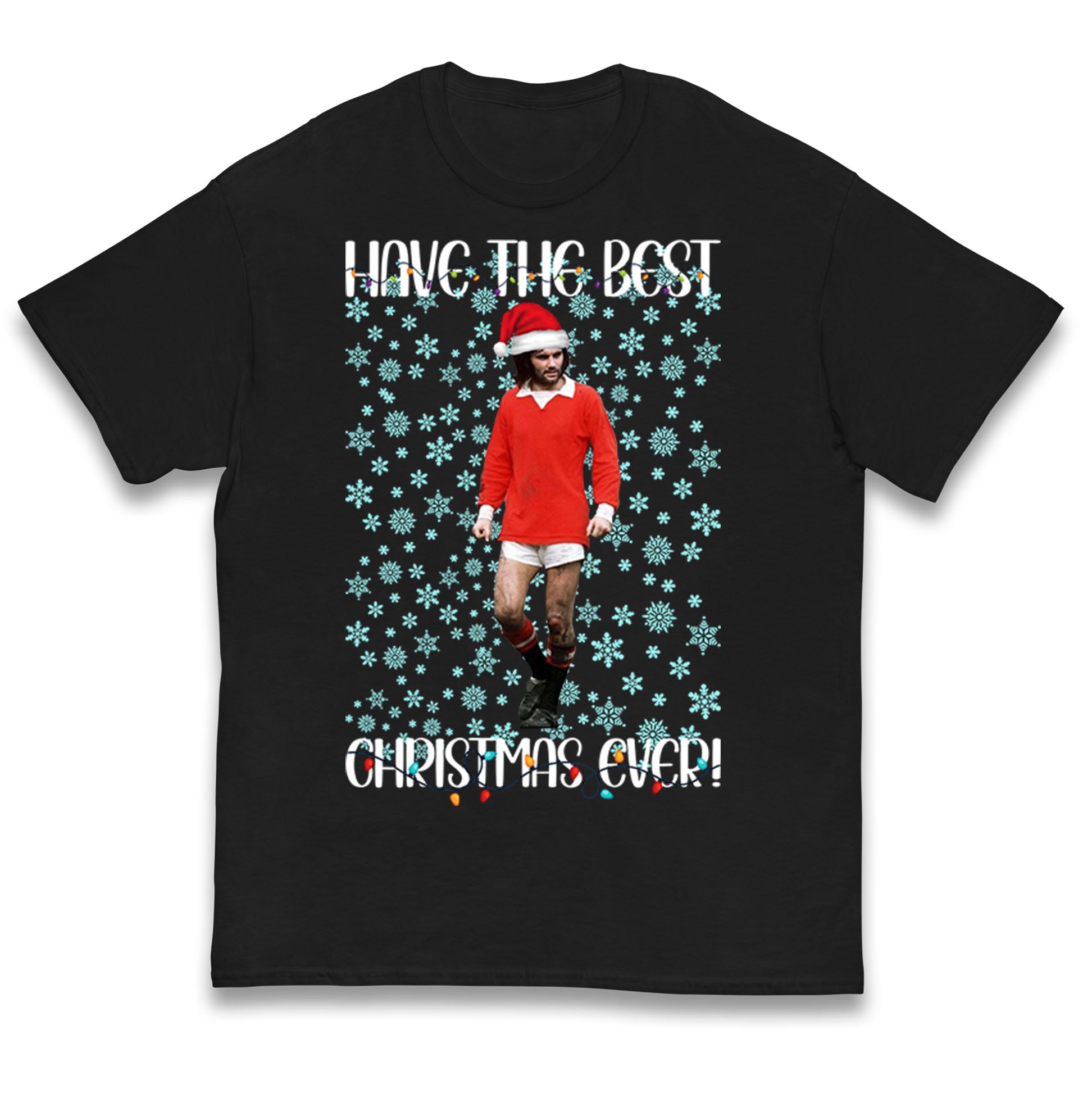 Have The Best Christmas Ever George Best Football Kids T Shirt 100
