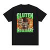 2026 Summer Cotton Printed TShirt Funny CeUnisext Cat Meme Graphic Tee Unisex WoUnisex Hip Hop Rap Streetwear Breathable Comfort Top