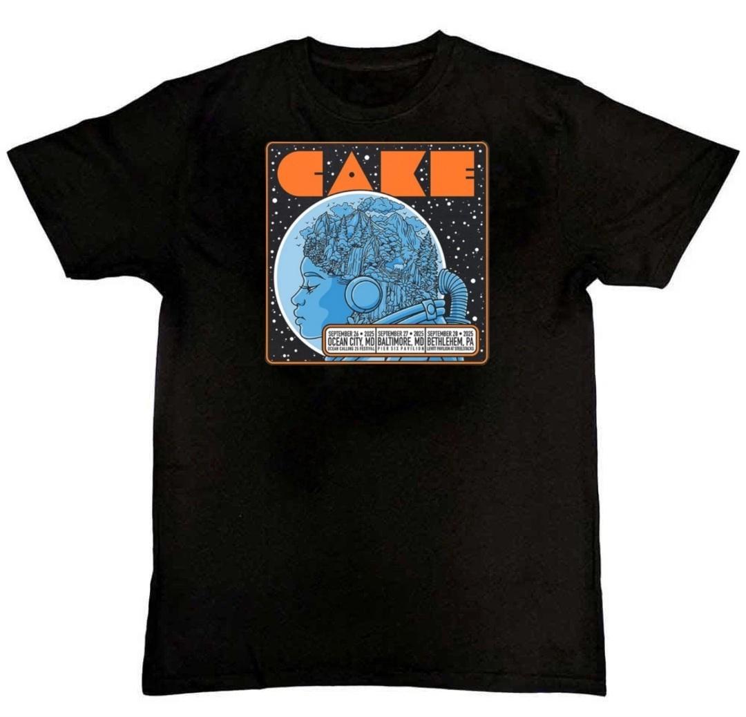 Cake Band Oceans Calling Festival 2025 Graphic T-Shirt XXXXL