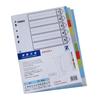 2x A 4 File Dividers Multifunctional Index Dividers Folder Dividers for Students
