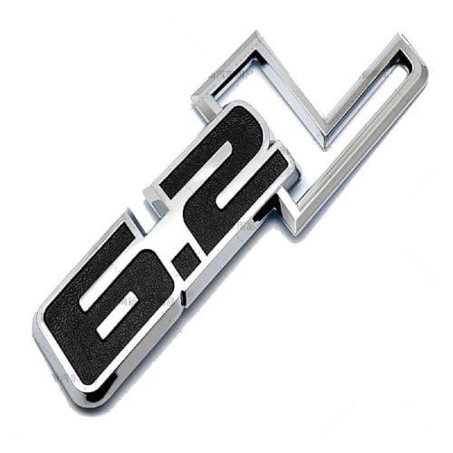 

2 шт./лот OEM 3D ABS 6.2L эмблема автомобиля авто значок задний багажник табличка наклейки боковые крылья наклейка для F150 F250 F350 Chevrolet Silverado GMC серебряный