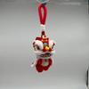 New Year Plush Lion Figurine With Embroidered Features For Chinese Festival Decor