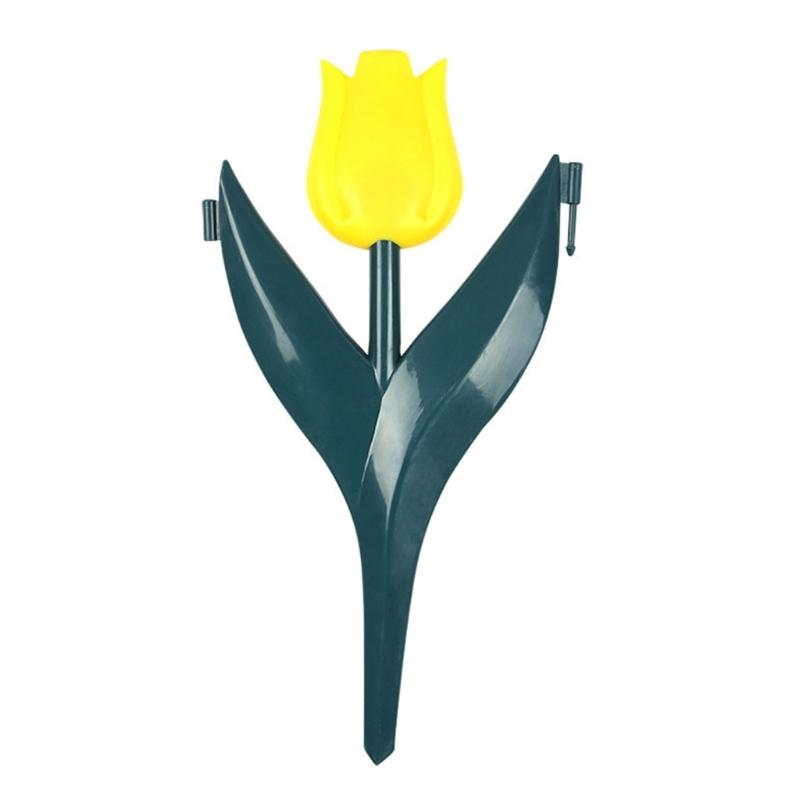 

Decorative Tulips Flower Design Garden Fence Interlocking Plastic Edging Stake Fence for Yard and Flower Beds