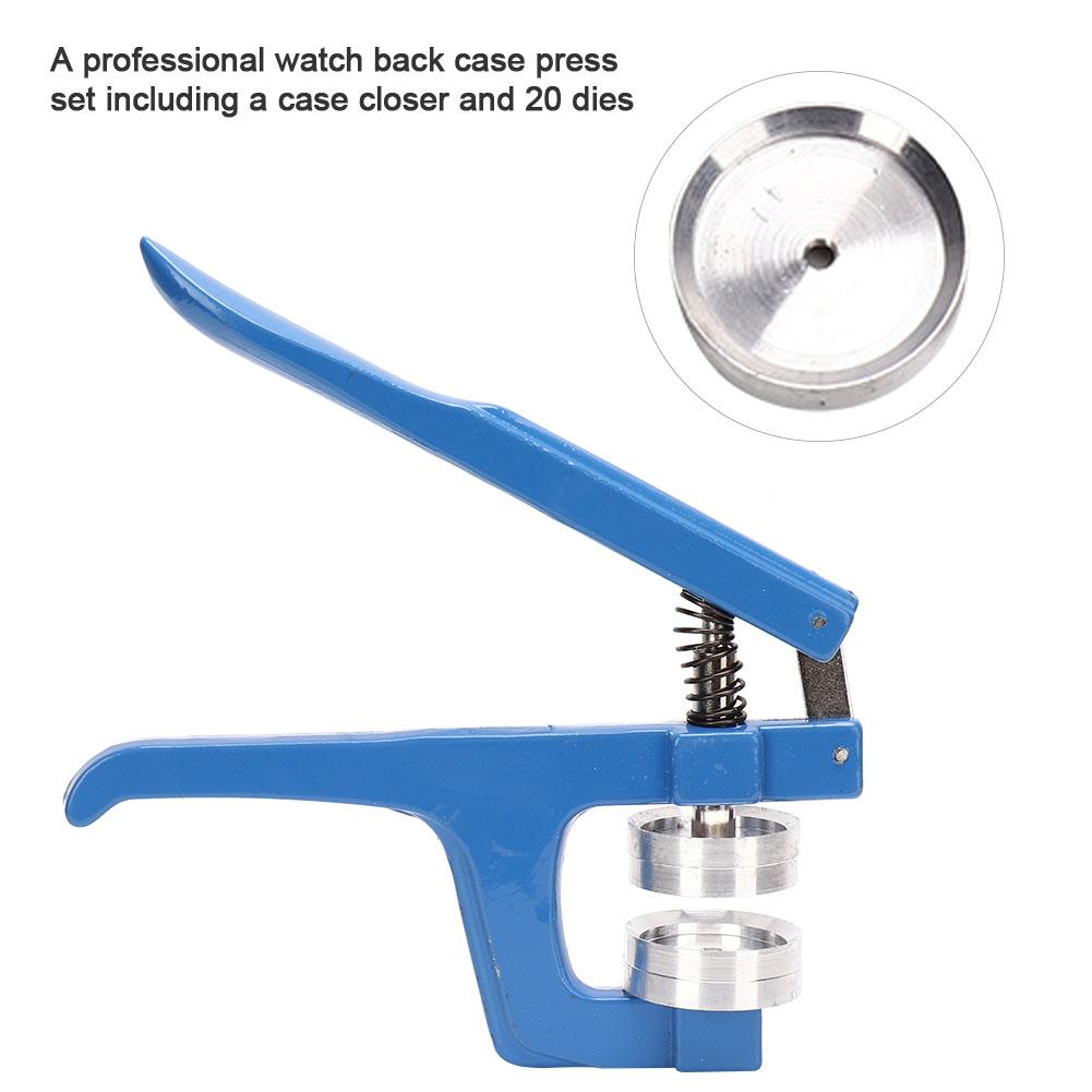 Watch Back Case Closer   Round Bezel Press Dies for Watchmakers Repair Tool