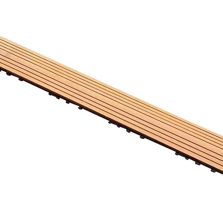 Wasserdichte, wartungsfreie WPC-Terrassendielen für Terrassen, Gärten und Balkone - Selbstverlegend und korrosionsbeständig