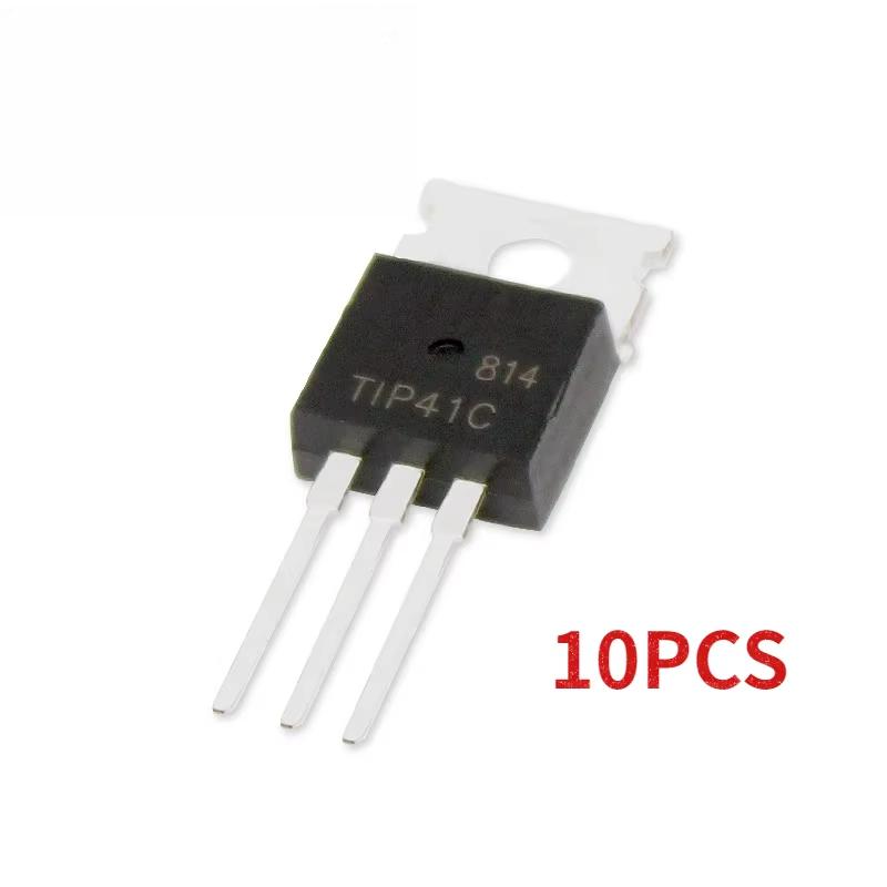 5/10 STÜCKE TO-220 Transistor TIP41C TIP42C 100V 6A NPN Transistoren TIP41 TIP42 IC-Kits