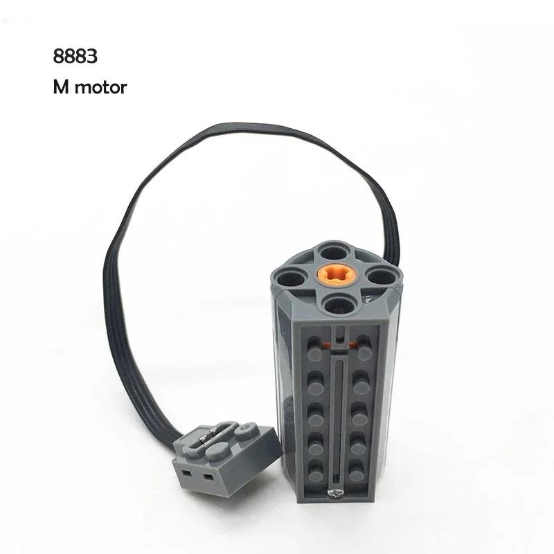 RC Elektronisches Modell Baustein Kraftzubehör Mikromotor Funktionen Nachrüstung MOC Motor-Kit Technische Teile Kreatives DIY Spielzeug