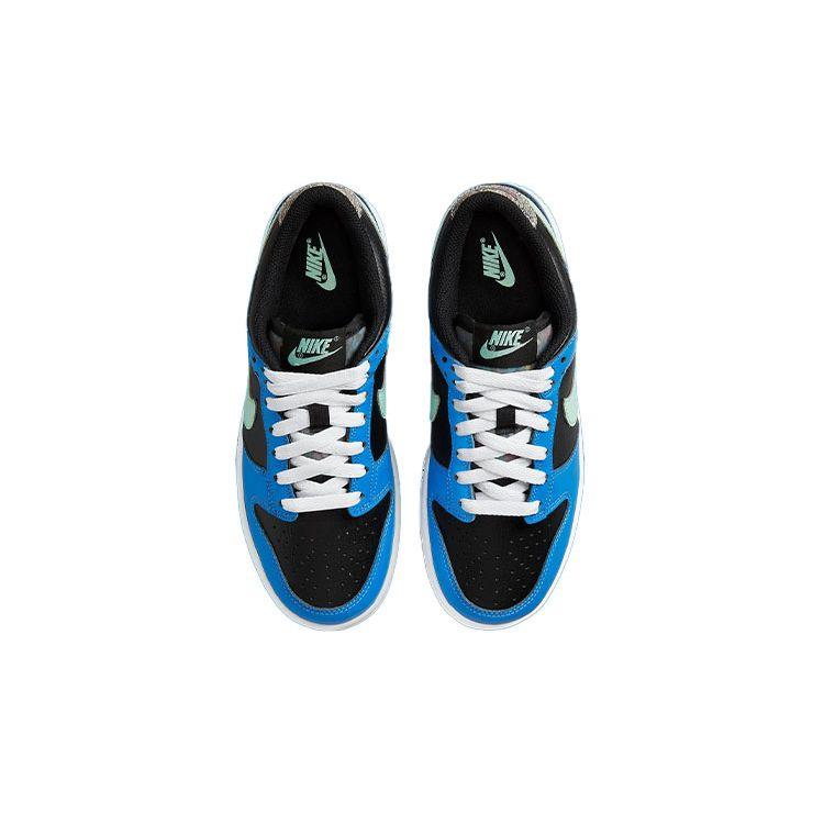 Nike Dunk Low SE GS Siyah Açık Fotoğraf Mavisi Nane Köpüğü Çocuk Spor Ayakkabıları Aktif-Pembe DR0165-001