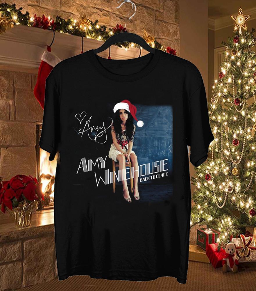 

Amy Winehouse Cotton Gift For Fan All Size S to 5XL T-shirt SA485 Unisex T-Shirt XL