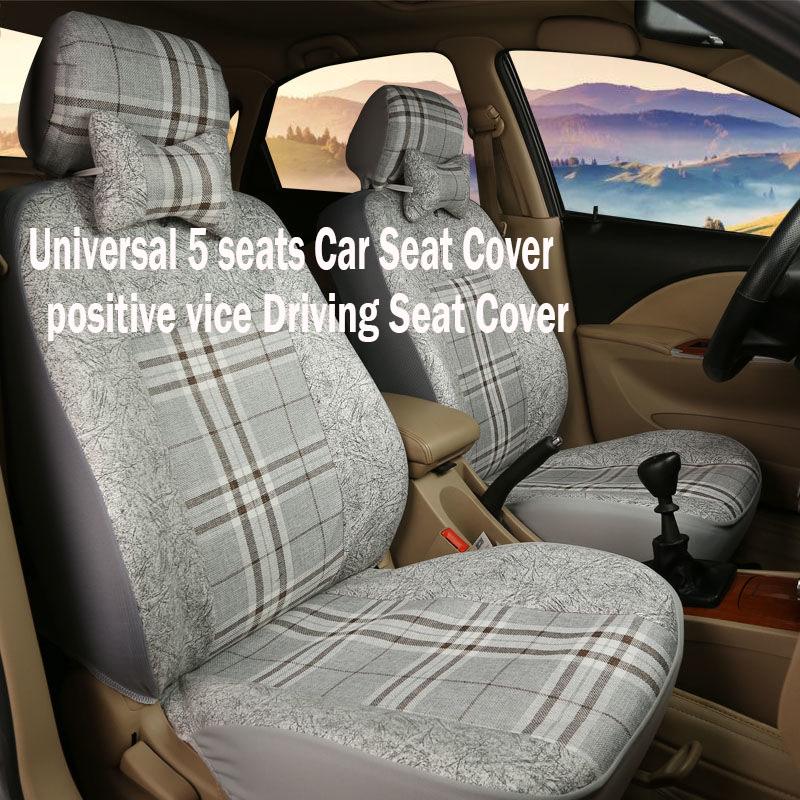 Waterproof 5 pcs Car Seat Cover Universal Winter Auto Seat Cushion 5 seats Universal car seat cover main image 1