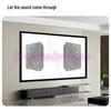 IN&VI GHK Woven Acoustically Transparent Projector Screen, 110-inch