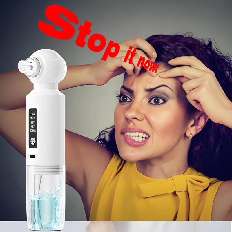 6-head Blackhead Cleaner, Vacuum Electric Blackhead Pore Cleaner, Water Cycle Skin Deep Cleaning, USB Charging Mini Bubble Beauty Device