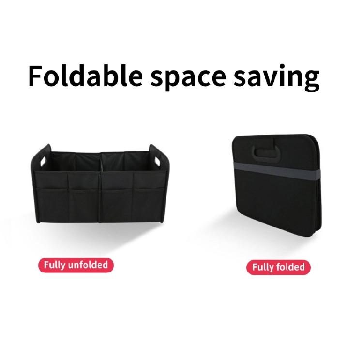 Convenient Car Boot Organizer Box Easy Installation with Strong Load Capacity Suitable for Efficient Space Utilization