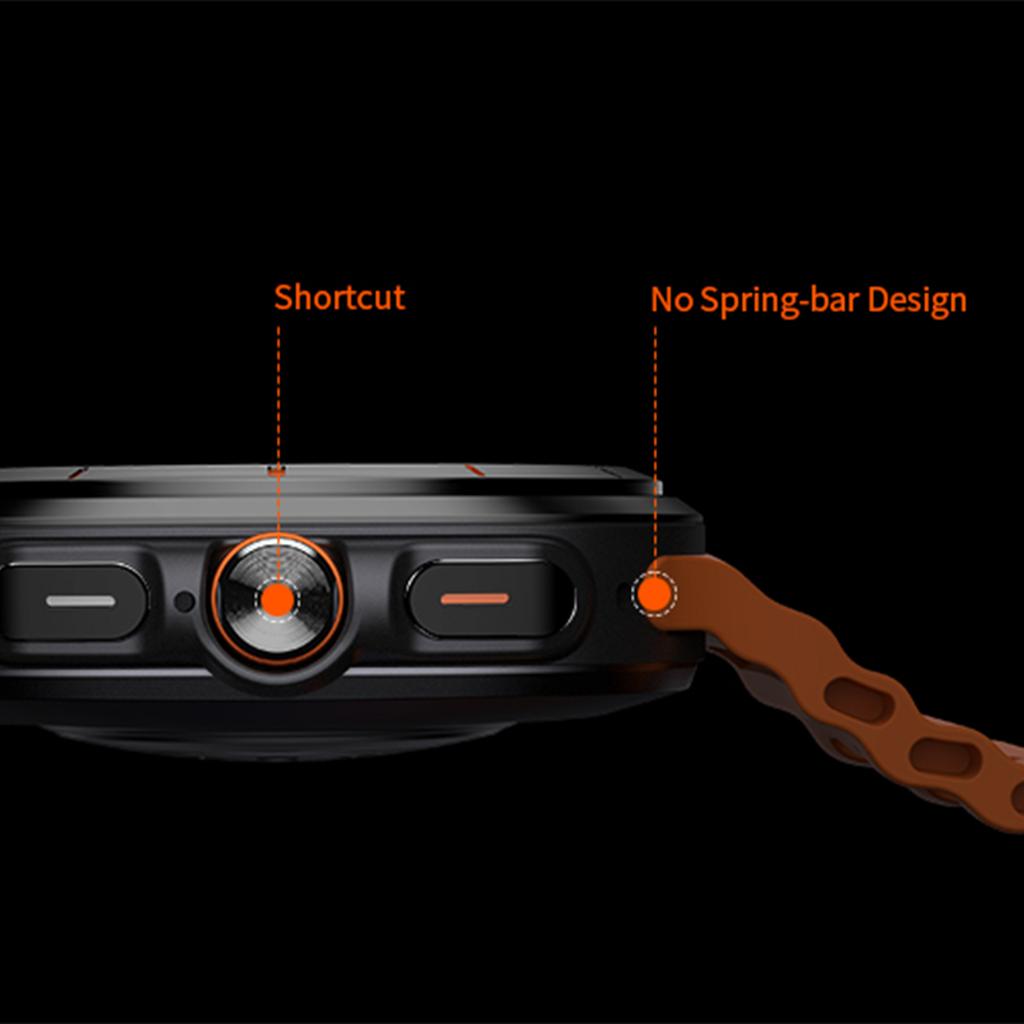 W7 1.43-inch AMOLED Screen Health Monitoring Smart Watch Waterproof Sports Smart Bracelet