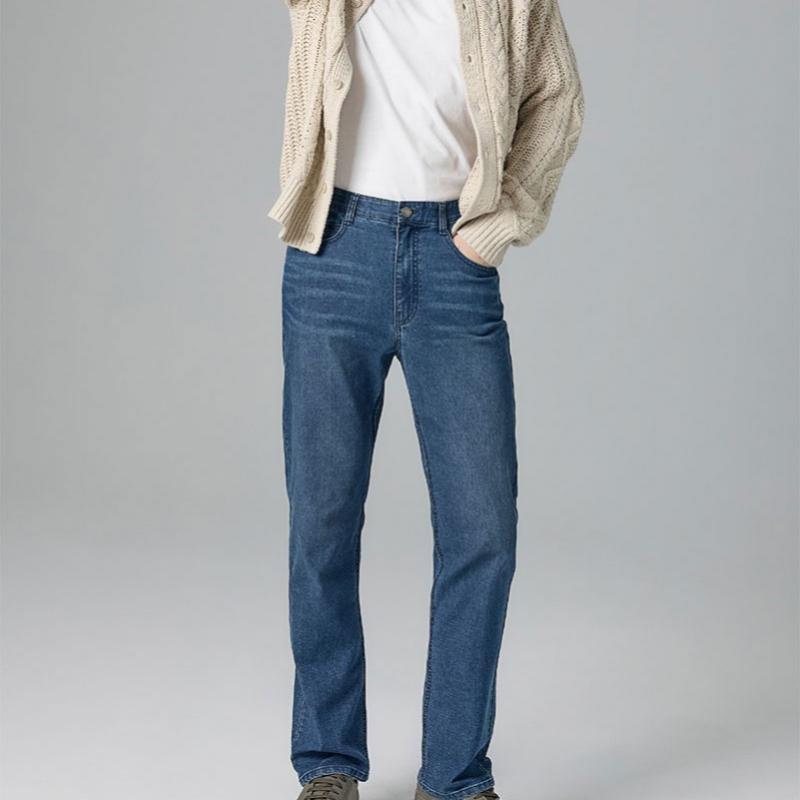 Bang Bang Men S Lycra Cover Fit Denim 1+1
