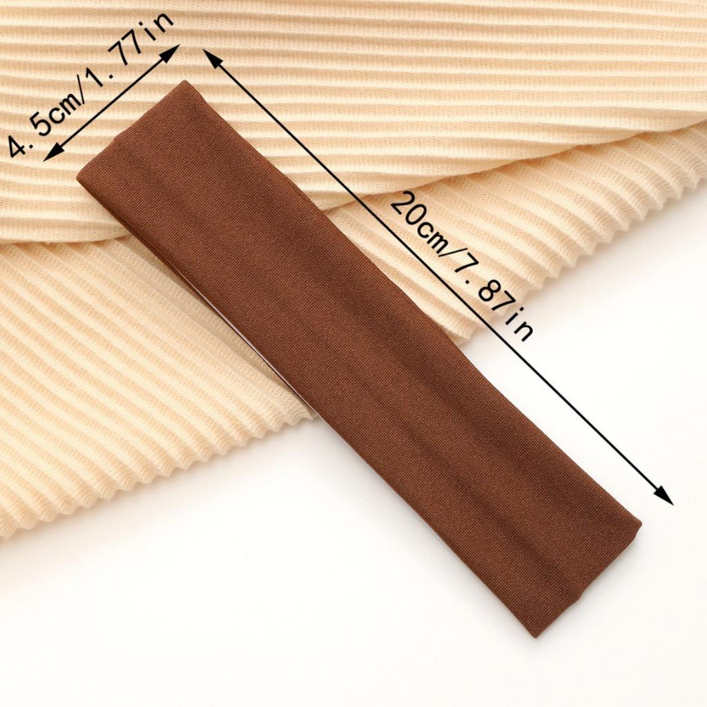 1PC Breathable Yoga Hair Bands Absorbing Sweat Headwear Hair Jewelry Women Elastic Headband Fashion