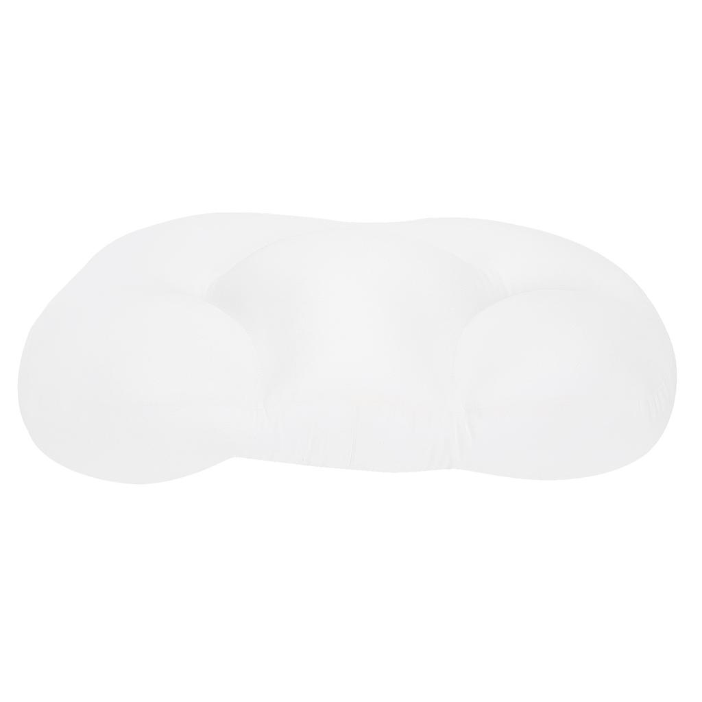 Multi Functional Foam Sleep Pillow Soft Skin Friendly Neck Head Support Care Pillow(White )