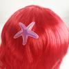 Parrucca Cosplay Anime Bambina Ariel Parrucca Sirenetta Parrucca Principessa Ariel Rossa Lunga Ricciuta Parrucca Stella Marina Bambini Amine Cos Parrucca Rossa