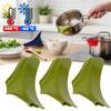 Silicone Funnel Anti Spill Kitchenware Cookware Edge Guide Liquid Guide Nozzle Pouring Soup Small Kitchen Tool for Pots Pans and Bowls and Jars