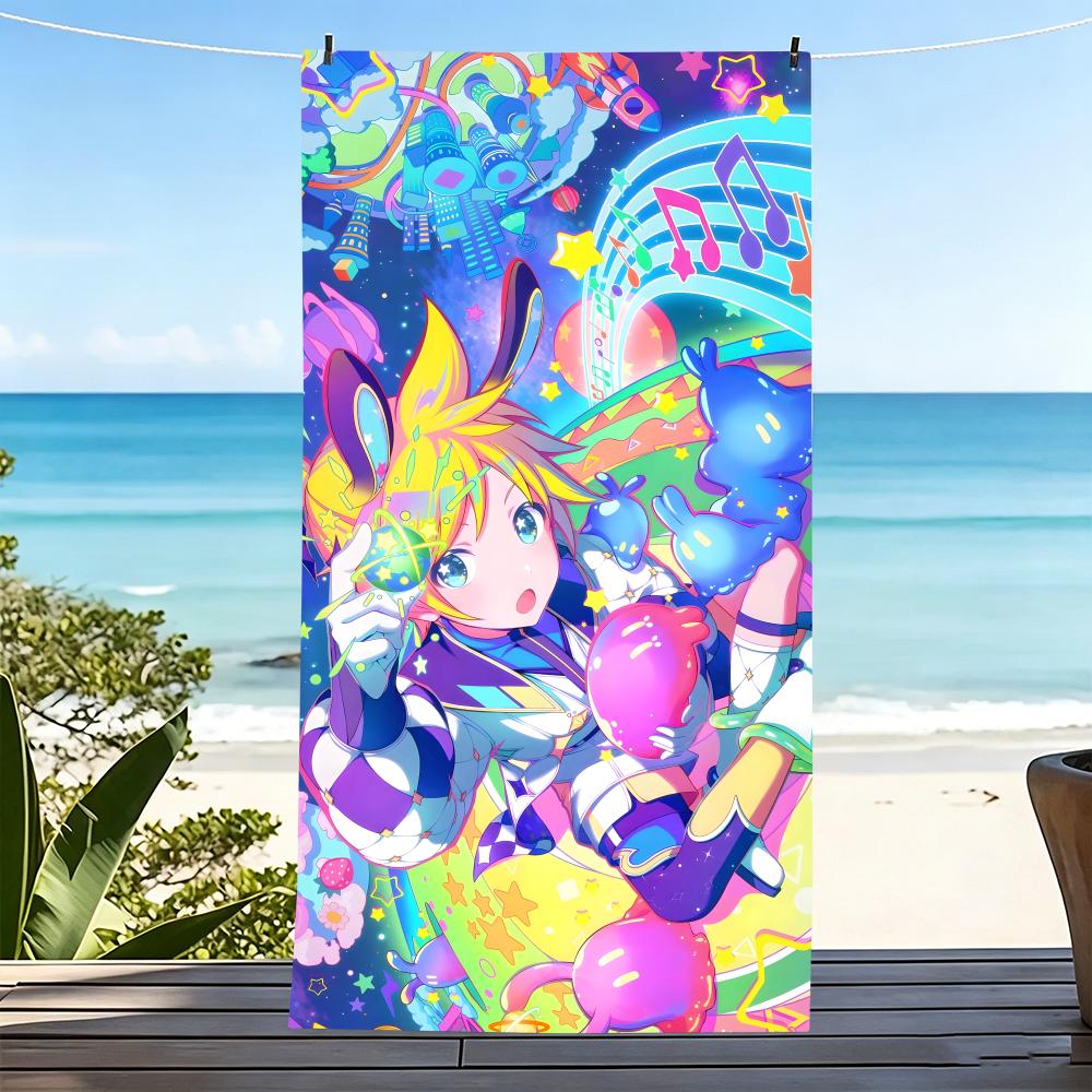 T-Tenma-S Towel Microfiber Beach Towel, Quick-Dry, Sand-Free, Ultra-Fine Fiber, Super Soft.