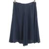 Marni Hergestellt in Italien Midi-Länge ausgestellter Rock 38 Marineblau Damen Gebraucht