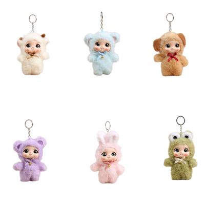 Cartoon 8cm Tall Doll Keychain Decorative Key Bag Accessory Design To Add Personality To Your Belongings And Outfits