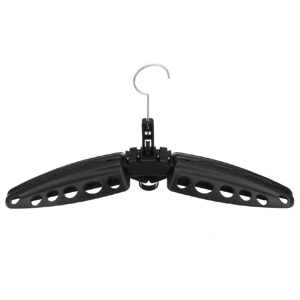 B62215 Diving Folding Suit Hanger Holding BCD Multi-Purpose Snorkeling Wetsuit & Drysuit Outdoor Travel Swimming Coat Hook  black / blue