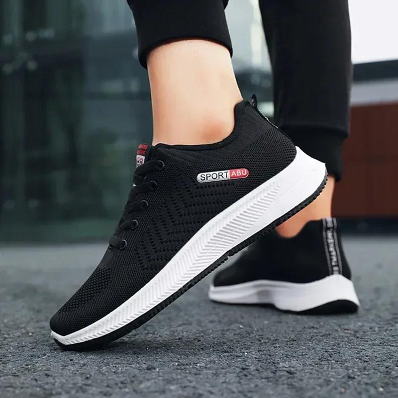 Fashion Fashion Male Shoes Outdoor Mens Sneakers 2024 New Breathable Wear-resistant Men's Running Shoes Zapatillas Deportivas De Hombre