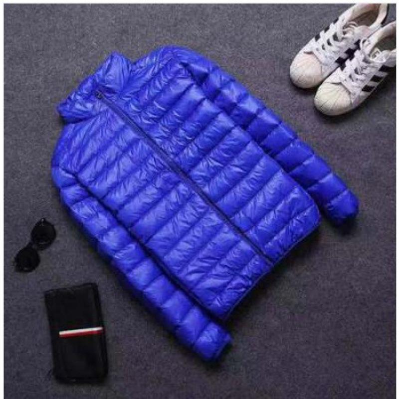 Autumn Winter Light Down Jacket Men's Fashion Hooded Short Large Ultra-thin Lightweight Youth Slim Coat Down Jackets