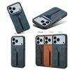 EUCAGR Luxury Wallet Phone Case Card Holder PU Leather Pocket Cover For iPhone 17E 17 Pro Max 17Air 17Pro Soft Back Cover