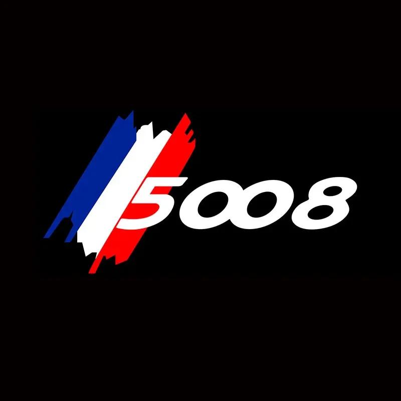 Car Sticker 2025 Hot 2pcs Car LED Door Welcome Light for Peugeot 206 207 307 308 3008 4008 5008 RCZ Laser Projector Ghost Shadow