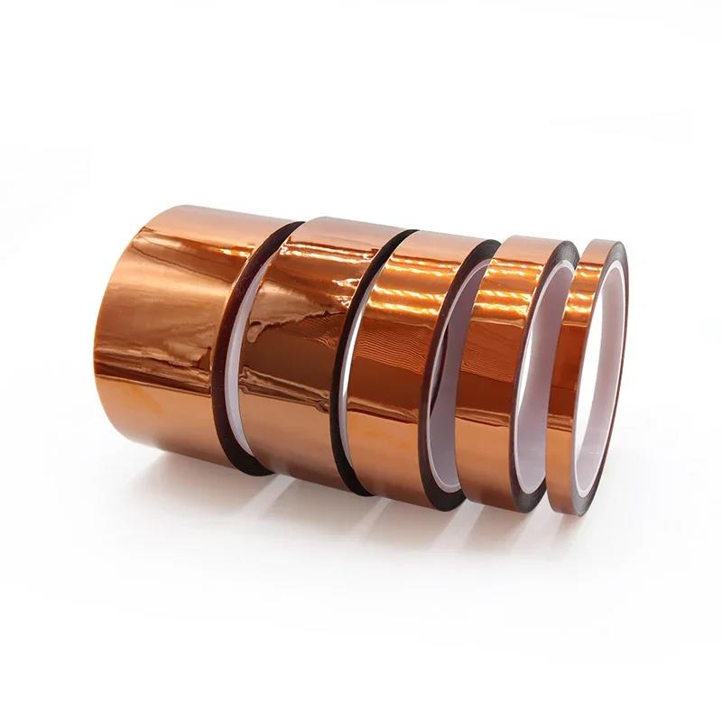 High Temperature Heat BGA Tape Thermal Insulation Tape Polyimide Adhesive Insulating Adhesive Tape 3D Printing Board ProtectionPinstriping Tape 3