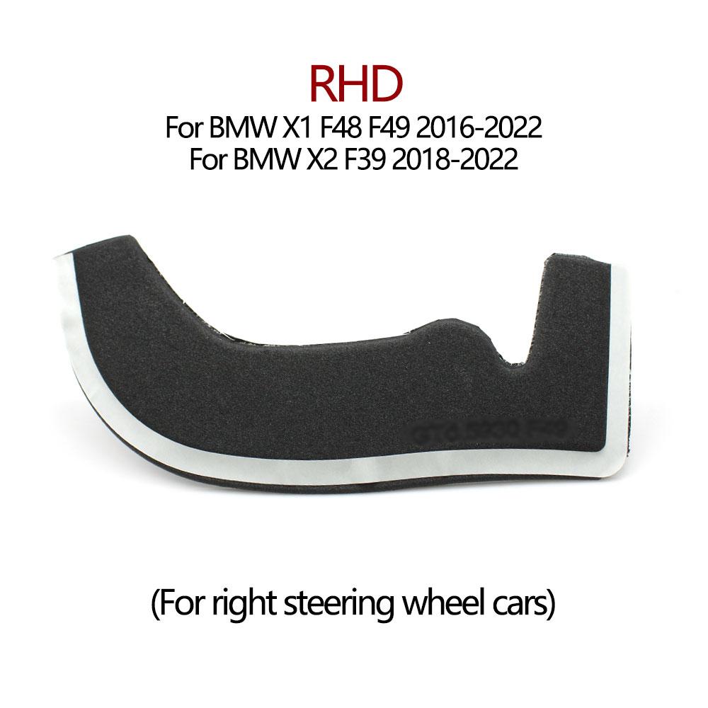 LHD RHD Car Front Dashboard Steering Wheel Lower Column Cover Sponge Backplate Replacement For BMW X1 X2 F48 F49 F39 2016-2022