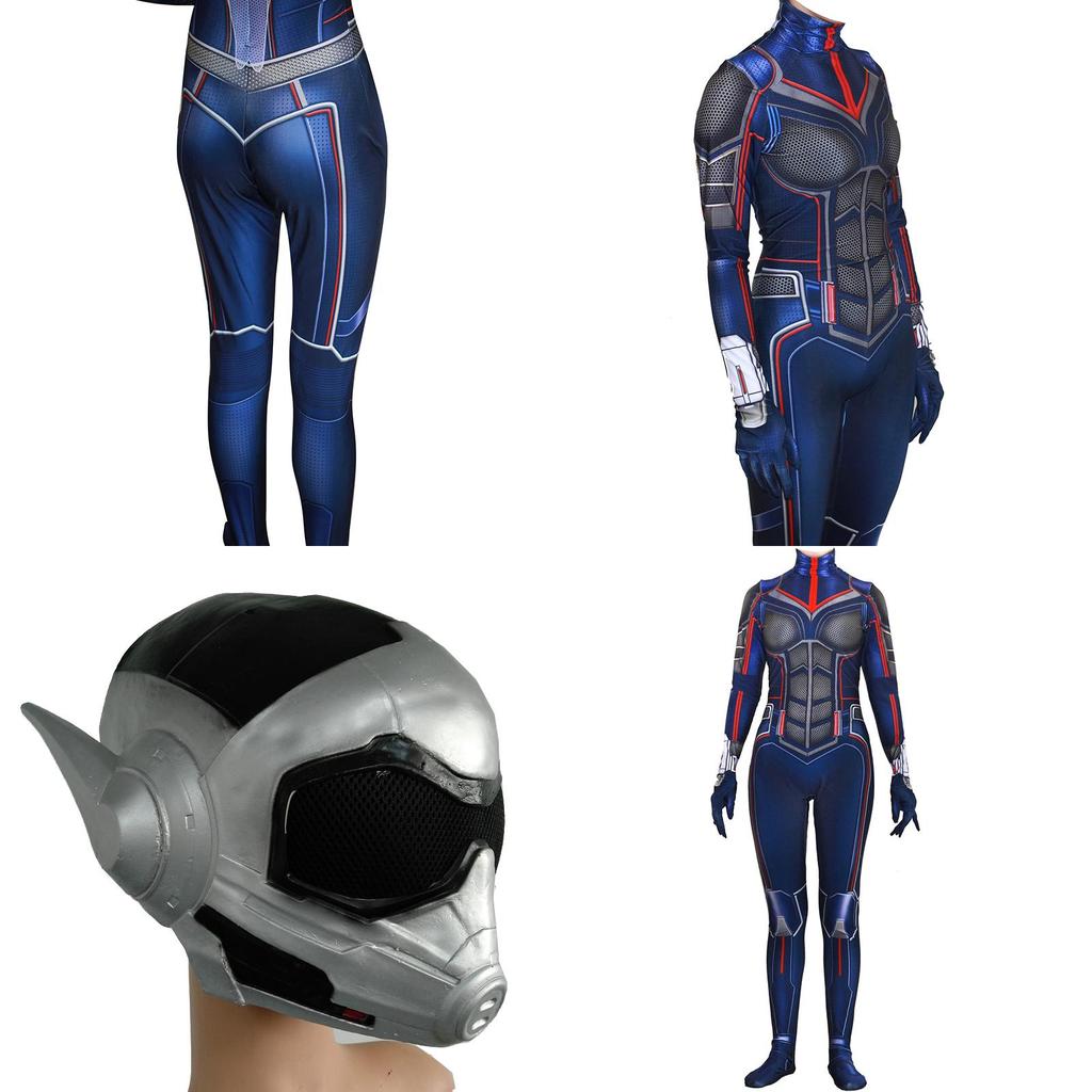 Exquisite Ant-man Wasp Tight Superhero Cosplay Costume For Kids And Adults