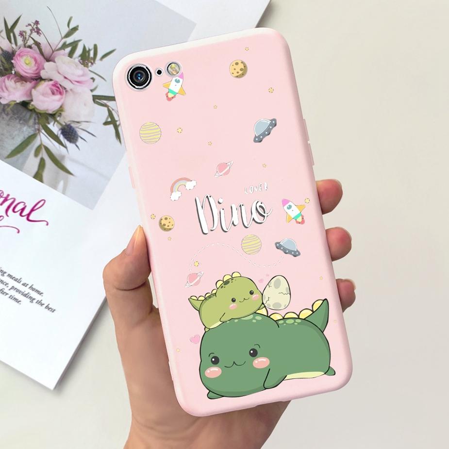 For Apple iPhone 7 8 Plus Case Cute Fashion Painted Back Cover Soft Silicone Phone Case For iPhone 8 Plus iPhone7 iPhone8 Bumper