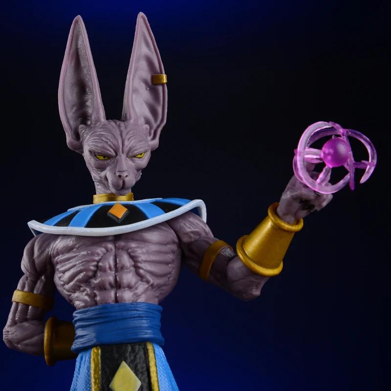 30cm Anime Character Dragon Ball Birus Destruction Action Collection Model Toy Children Gift s Round Sensory Durable Elastic Compression Bouncy