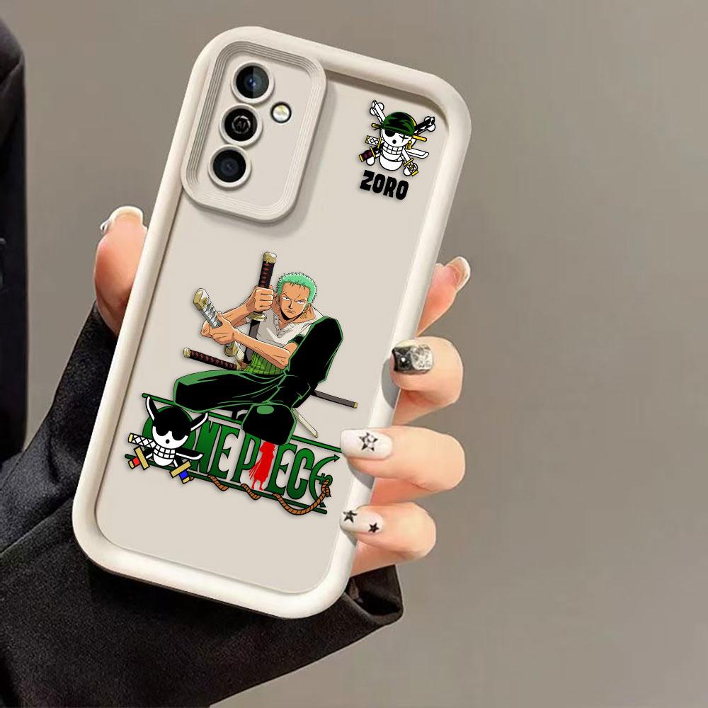 O-One P-Piece ZORO Nami Phone Case For Samsung A07 A70 A03 A03S A04E A05 A05S A06 A11 A12 A04 M15 M31 M34 M51 M54 NOTE 20 Case