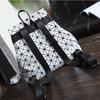 Premium Quality Geometric Lattice Sequins Backpack Large Fashionable Schoolbag