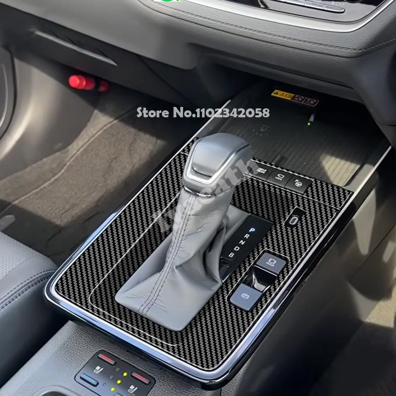 LHD RHD For Toyota Corolla Cross 2025 2026 ABS Black Interior Center Control Gear Front Storage Box Water Cup Holder Cover Trim