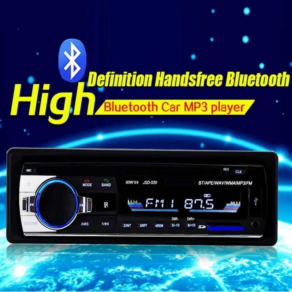 Buy Player MP3 Charging EQ 1 Din 12V USB Player Radio Bluetooth at