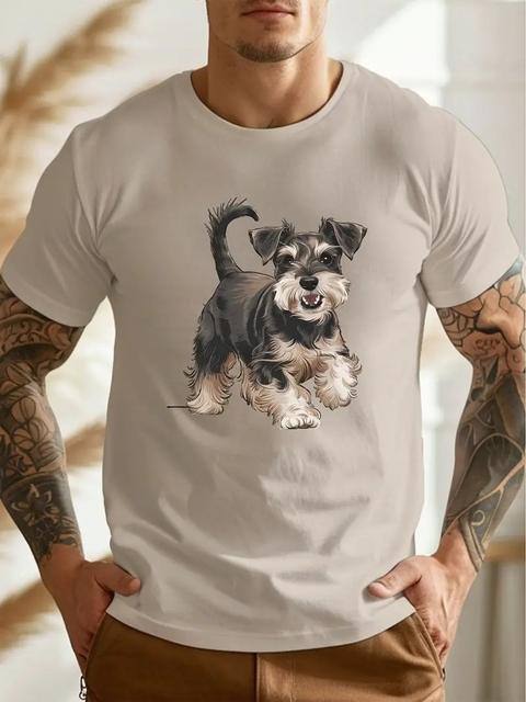 Sommer Kurzarm Tier T-Shirt für Männer 3D-Muster Druck Casual Tee Fashion Street Übergroße Kleidung Herren T-Shirt Streerwear