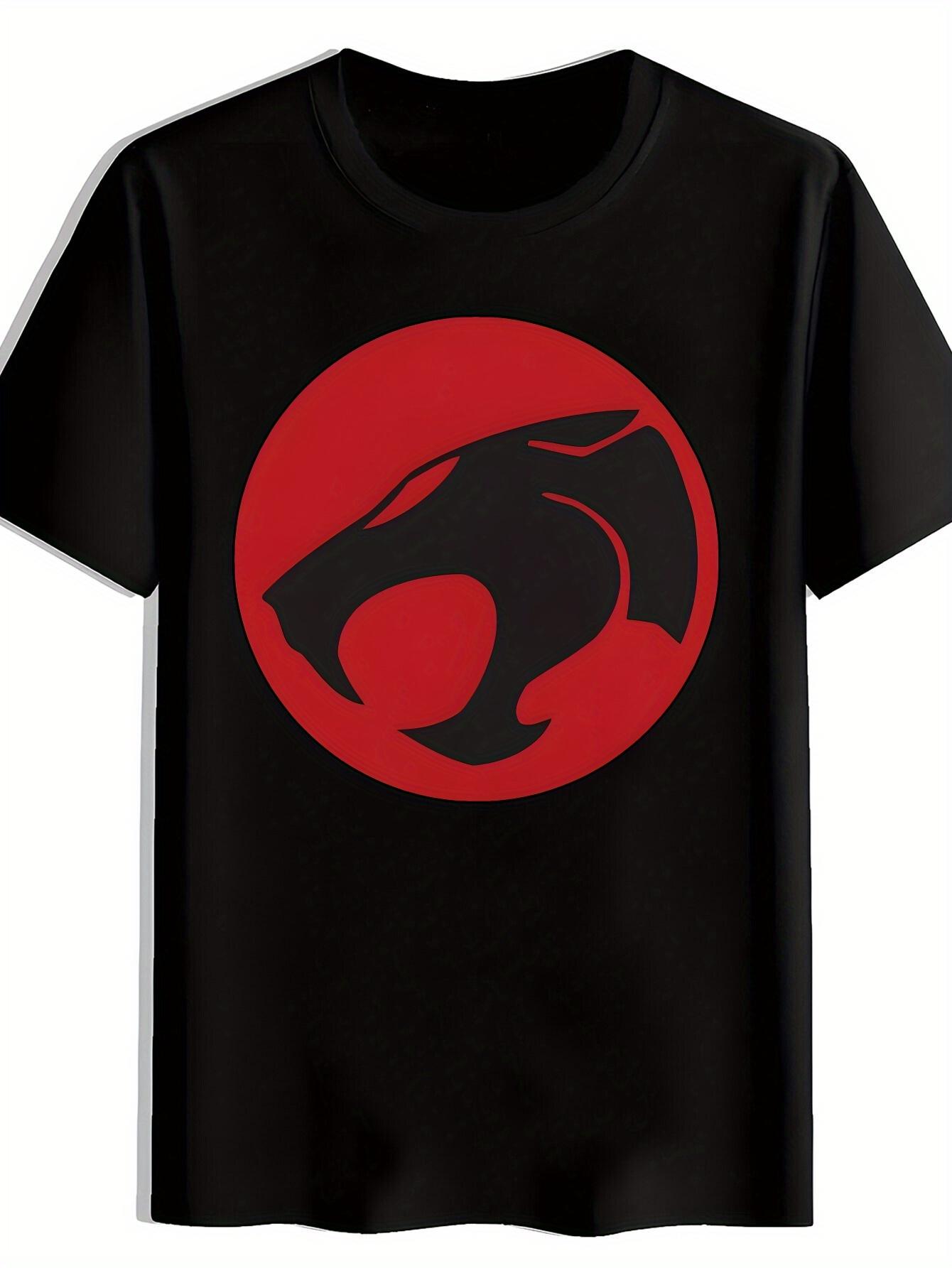 

Heavy Metal Band Graphic T-shirt - Black with Red Punk Rock Tee XXXL