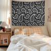 Bandana Pattern Printed Colorful Tapestry Wall Hanging Bohemian Wall Tapestries Mandala Wall Art Decor