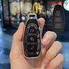 NEW TPU Car Remote Smart Key Case Cover Shell Fob For Ford Focus 3 4 ST Mondeo MK3 MK4 Fiesta Fusion Kuga 2013 2014 2015 2017 Protector