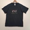 Voodoo Jazz New Orleans T Shirt Skeletons Fruit Of The Loom Heavy Cotton VTG Y2K