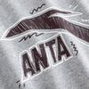 Anta American Retro Graffiti Logo Print Fashion Casual Versatile Sports Comfortable Breathable Loose Knit Pullover Sweatshirt 972638701-7