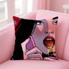 Dark American Movie JJennifers Body Cushion Cover Pillow Case Soft Skin Friendly Fabric  Concealed Zipper